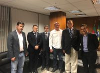 Diretoria do novo SindiAbrabar de Curitiba vai à Brasilia falar com Ministro do Trabalho Ronaldo Nogueira